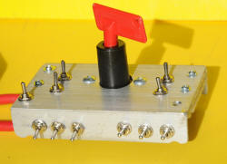 Control box rear